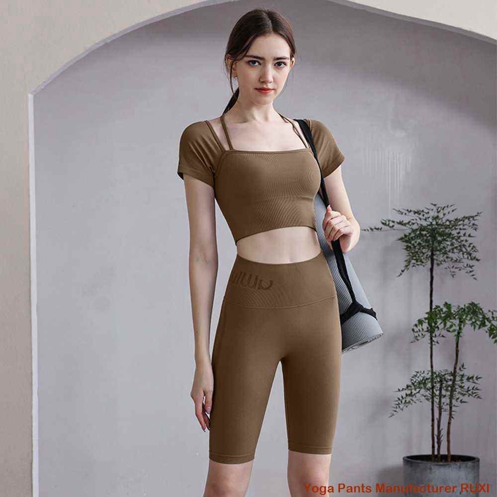 ምርጥ ረጅም እጅጌ ዮጋ ቶፕስ RUXI