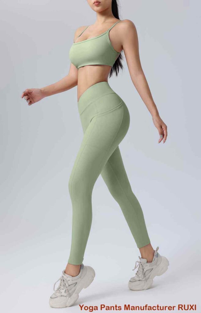አጭር inseam ዮጋ ሱሪ RUXI