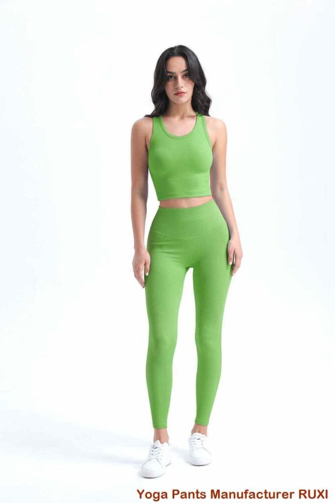 የጥጥ ዮጋ ሱሪዎች RUXI ay08