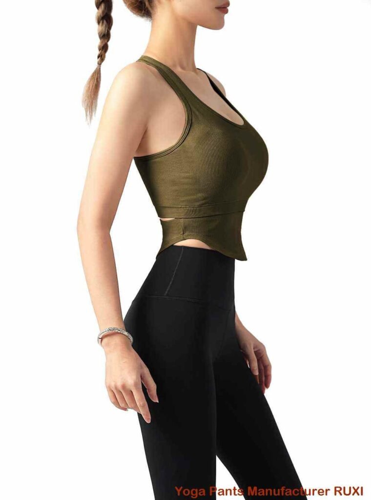 ምርጥ ከፍተኛ ወገብ ዮጋ ሱሪ RUXI